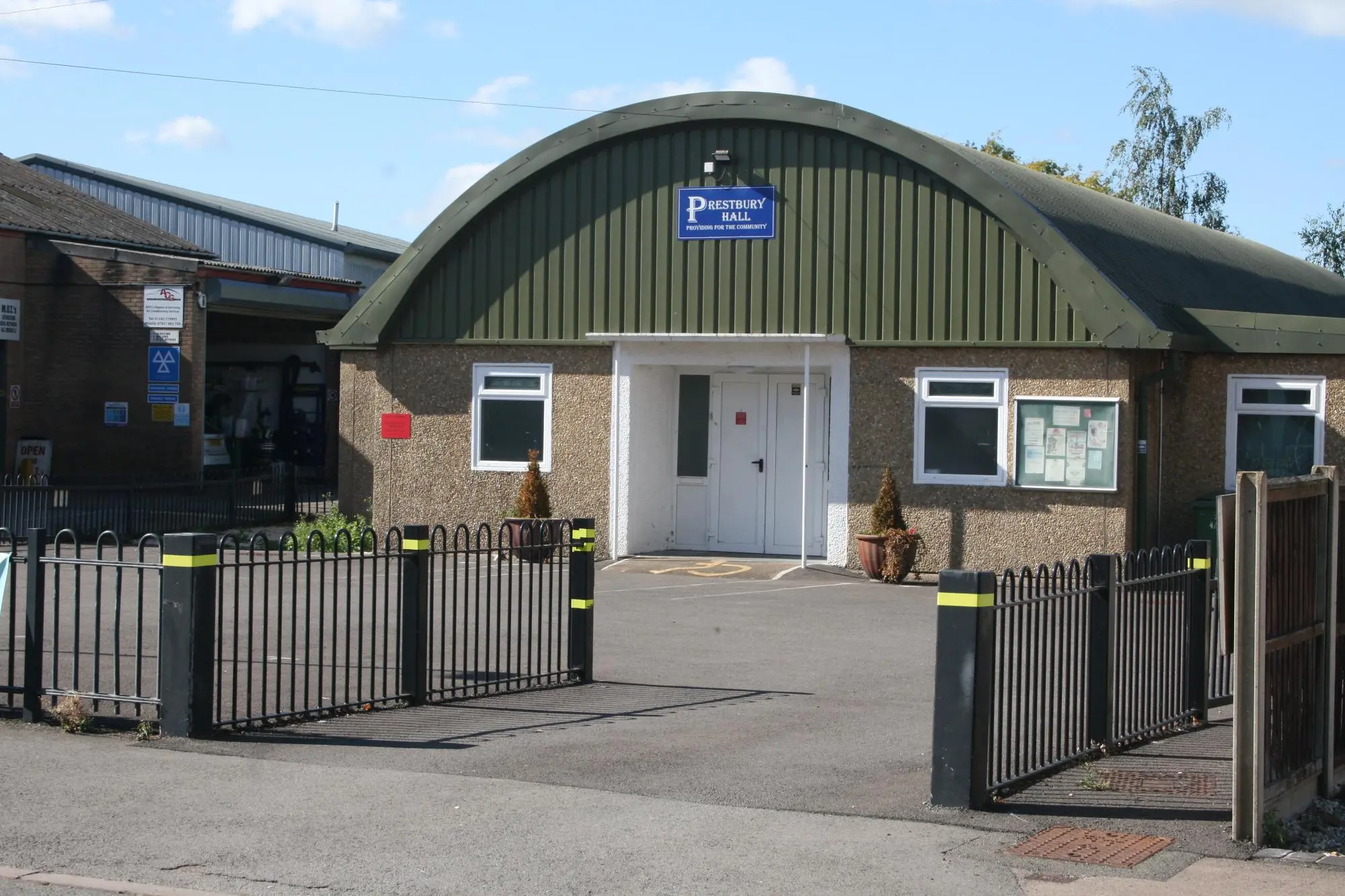 Outside of prestbury hall cheltenham